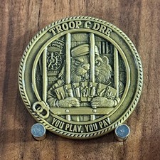 Troop C DRE You Play You Pay Pennsylvania State Police Challenge Coin M#19