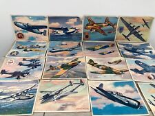 WW2 Air Force Tobacco Cigarette Gum Trading Cards B24 Grumman Old Photograph Lot picture