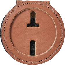 Perfect Fit US Marshall Service Belt Clip Badge Holder with Chain 2 1/4 inch