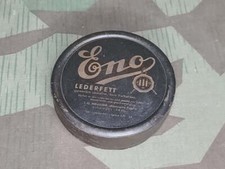 Original WWII German Eno Shoe Polish Paper Container Czech Occupation RM Price