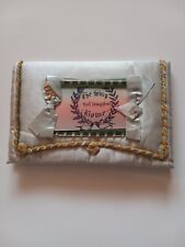 WWII U.S. ARMY SOLDIERS PERSONAL SATIN LETTER POUCH picture