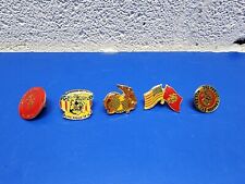Lot of Vintage Marines & Military Pins  10 pieces picture
