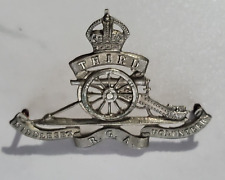 WW1 Third Middlesex RGA Royal Garrison Artillery Volunteers Cap Badge KC picture