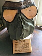 WW2 U. S. ARMY MASK, FACE, LAUNCHER, ROCKET with CARTON UNUSED CONDITION IN BOX picture