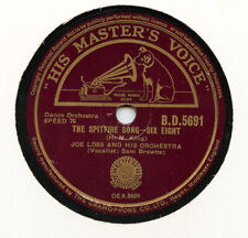 78 rpm British Dance Jazz THE SPITFIRE SONG Joe Loss Sam Browne Aviation 1941 picture