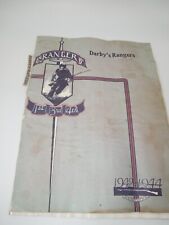 WWII Darby's Rangers Battalion Unit History Book 1977 Edition picture