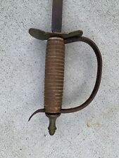 Civil War Sword not dated, no markings wooden handle, metal, rusted picture