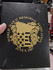 MINNESOTA WORLD WAR II VETERAN MEDAL AWARDED at 2007 WW2 MEMORIAL DEDICATION