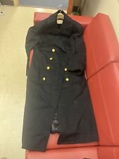 US Navy Officer Long Wool Bridge Dress Coat IN Very Good Condition picture