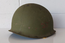 VINTAGE US ARMY WWII MILITARY HELMET picture