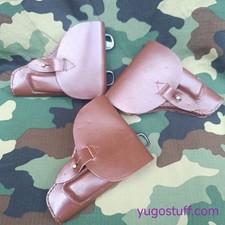 NOS Yugoslav made JNA Holster for Zastava M70 7.65mm GENUINE LEATHER