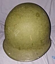 M1 WWII US Army Front Seam Helmet w/ Seaman Liner Reworked Post WWII picture