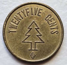 TSN Officer's Open Mess 25 Cents US Military Club Token