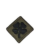 4th Army Subdued U.S. Army Shoulder Patch Insignia picture