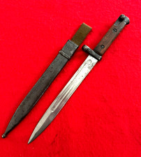 Very Rare Original WWII Soviet SVT-40 Bayonet – Matching Numbers – w/Scabbard