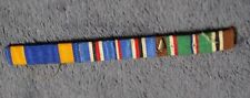 Very Rare WWII USAAF Glider Pilot Ribbon Bar ~ Air Medal & ETO w/ Invasion Arrow picture
