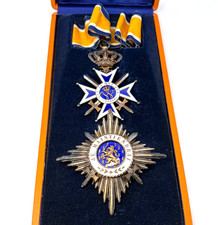 Dutch Order Orange-Nassau Grand Officer Military Set, Admiral Wm. Purnell (NiM)