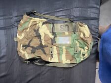 Military Issue BDU Woodland Camouflage CPOG Chemical Suit Stuff Sack Bag 3858 picture