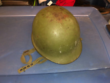 Vietnam War US Army AIRBORNE Combat Helmet With Liner Dated 1967 picture