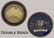 Australian Embassy Serbia North Montenegro Double Sided Challenge Coin J#50