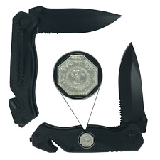 NYSP New York State Police collectible 3-in-1 Police Tactical Rescue Knife with picture