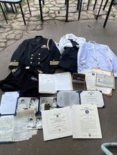 US Navy Intelligence Officer Uniform Document And Insignia Grouping ID’d (HH732