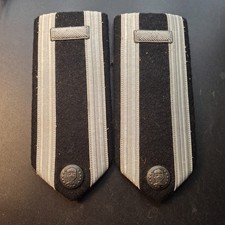 Vintage Pair Air Force USAF Captain Shoulder Boards by MEYER