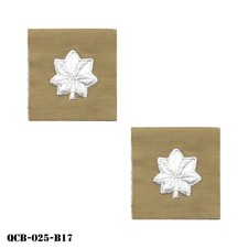 Lieutenant Colonel US Army Rank Patches ~ Khaki ~ WWII Original ~ NOS