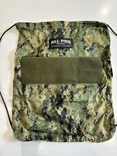 All Pro Tactical  LBT LBX Ripstop AOR2 Woodland Lightweight Cinch Bag picture