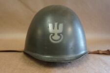 Original Military Polish Army Helmet WZ 67 Type Steel  Polish Markings picture
