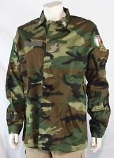 Genuine Surplus Italian Army Camo Jacket Shirt Lightweight  44-46