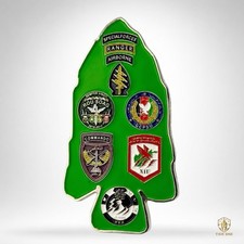 10th Special Forces Group SOTF-A Afghanistan Challenge Coin 2/10 SFG Deployment