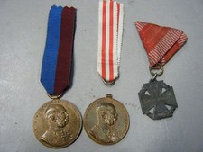 Austro-Hungarian WWI medals from estate