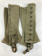 Fraser Products Boot Gaiters 1940’s WW2 Vintage Leggings picture