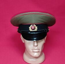 1970's Russian Soviet Army Soldier Parade Uniform Cap Hat USSR Nice Size 57 picture
