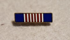 Soldier's Medal Ribbon Lapel Pin / Hat pin