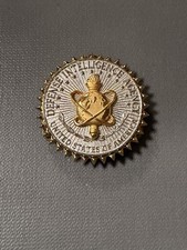 DEFENSE INTELLIGENCE AGENCY SERVICE BADGE Regulation Full Size
