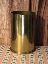 Brass WWII Shell Blank Casing Base Trench Art 90MM M19 Shell 1945 Lot GL 1-234 picture