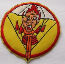 VINTAGE U.S. ARMY AIRBONE DEVILS MILITARY PATCH picture