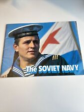The Soviet Navy, USSR,  Commemorative booklet from 1990 San Diego Visit - Signed picture