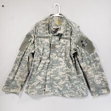 US Army Coat Mens M Long Green ACU Digital Camo Jacket Shirt Military picture