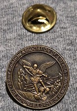 US Army Aviation Association Of America Honorable Order of St. Michael Lapel Pin