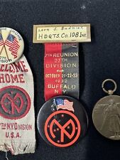 WW1 27th infantry veteran lot  named picture