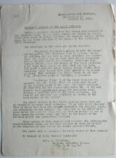 1918 WWI US Document: Germany's Tribute to the First Division picture