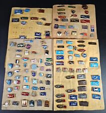 Huge Collection of 172 Aviation USSR Soviet Russian Badges Pins picture