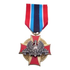 POLAND / POLISH FIRE PROTECTION MERIT MEDAL 1ST CLASS