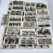 WW1 Stereoview SV Photo Cards Military Central Powers Allies Hospital Soldiers picture
