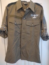 Vintage Austrian Federal Armed Forces Eagle Military Uniform 1986 LG Great Cond