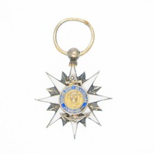 Miniature Medal Of The Order Of Maritime Merit. Good Condition.