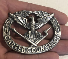 US Army Career Counselor Badge Military Insignia Pin  picture